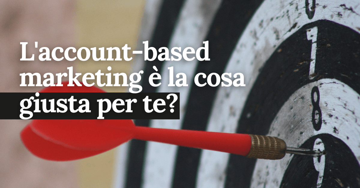 Account based marketing